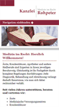 Mobile Screenshot of medizinrechtskanzlei.net